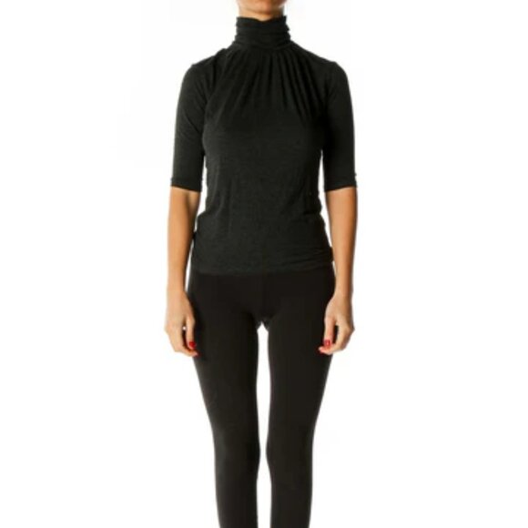 Banana Republic Sweaters - Black Solid All Day Wear Sweater